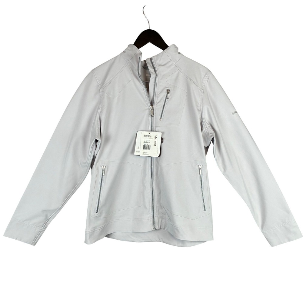 NWT Marmot Levity Jacket Women XL‎ Light Gray #85190 M3 Softshell Gorpcore
